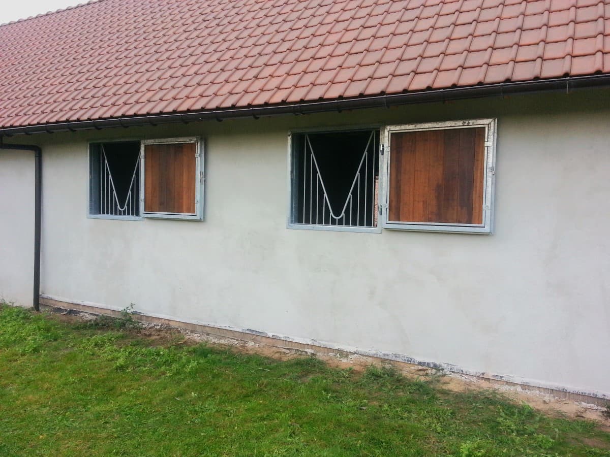 Stalluik bamboe met anti-weefrek